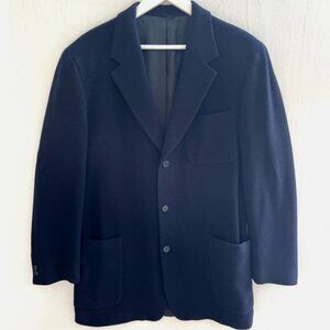 J CREW OARSMAN Vintage Wool & Cashmere Blazer Sports Coat Pockets Size 42L